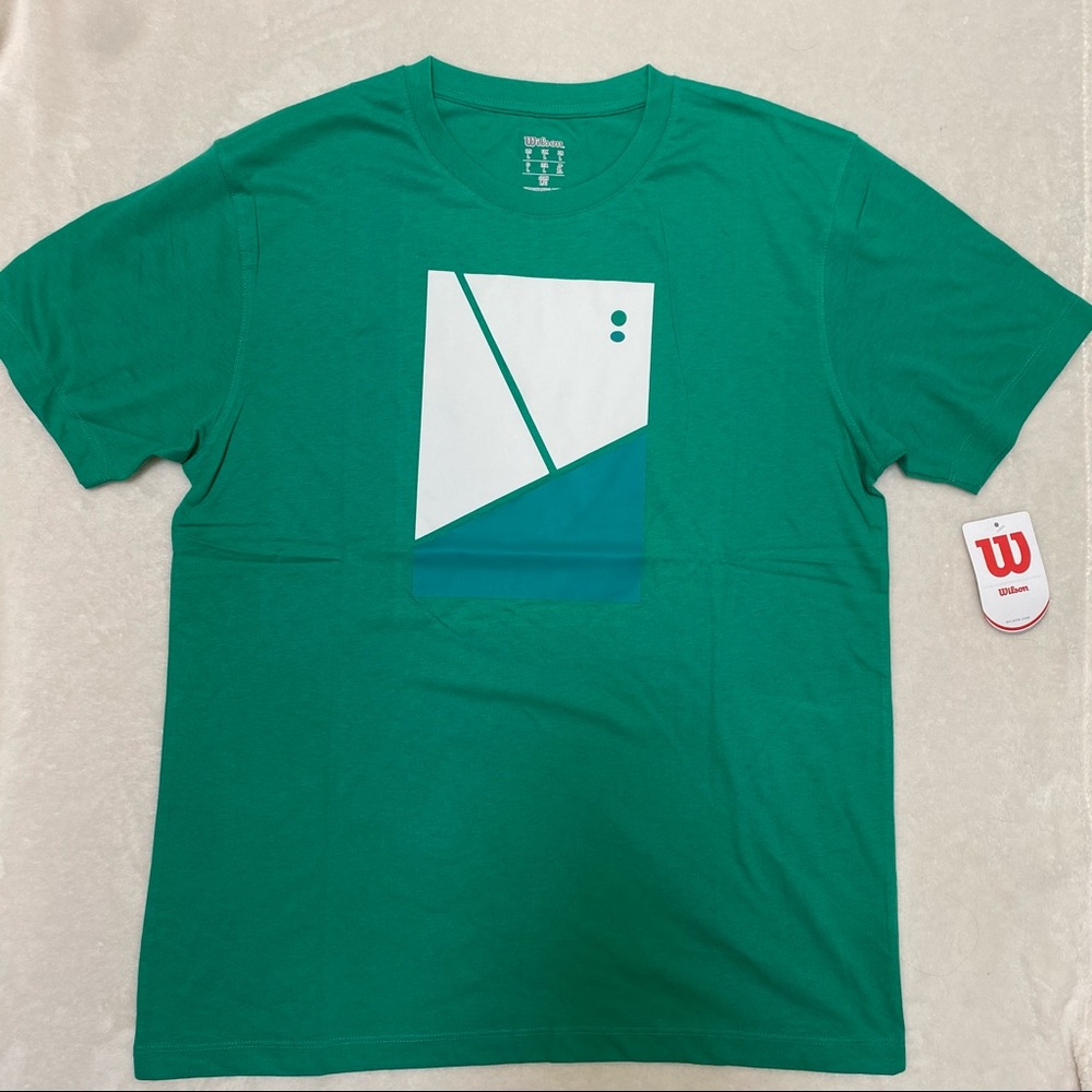 men’s wilson tennis athletic t shirt